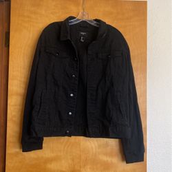 Men’s Black Denim Jacket