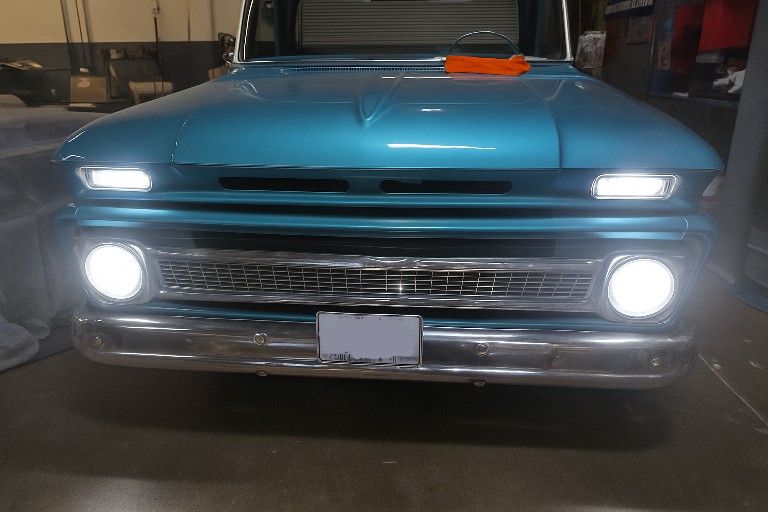 1962 to 1979 Chevy C10 Pickup Truck Glass LED Headlights