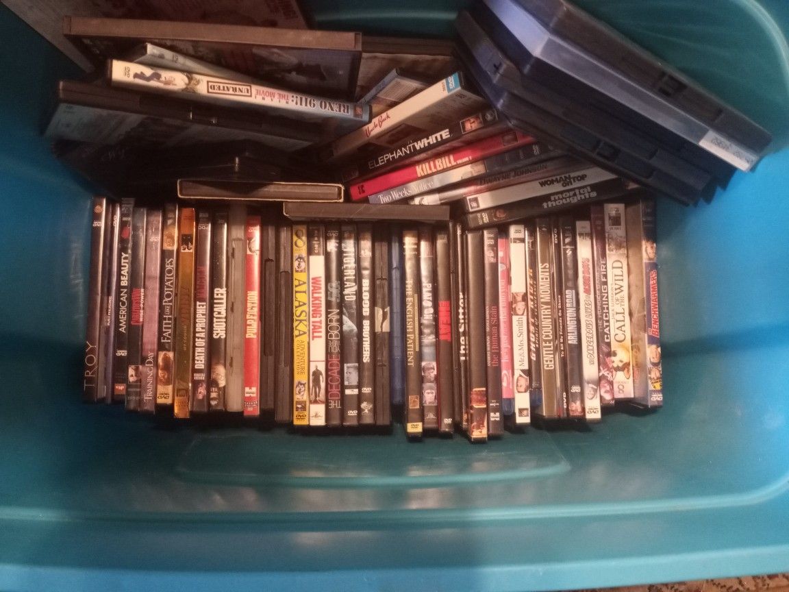 61 Regular DVDs For A Dollar A Movie