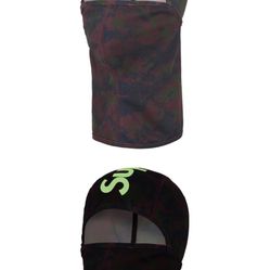 Supreme Heat Reactive Digi Camo Balaclava - Black