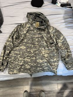 Military Digital Camo Gortex jacket XXL