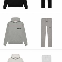 Essential hoodies