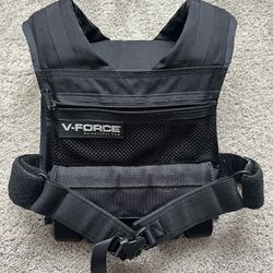 25 LB Weight Vest V-Force Rucking Walking Hiking