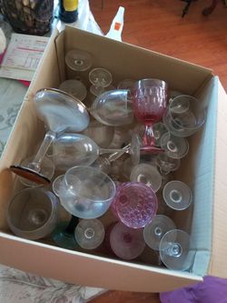 Wine glass lot