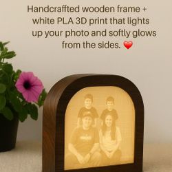Handmade Lamp With 3d Lithophane 