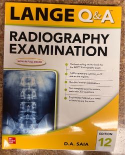 Radiography ARRT Exam Prep Workbook