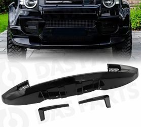 Front lip chin canards bumper fits 2020-2026 Land Rover Defender 90 110 130