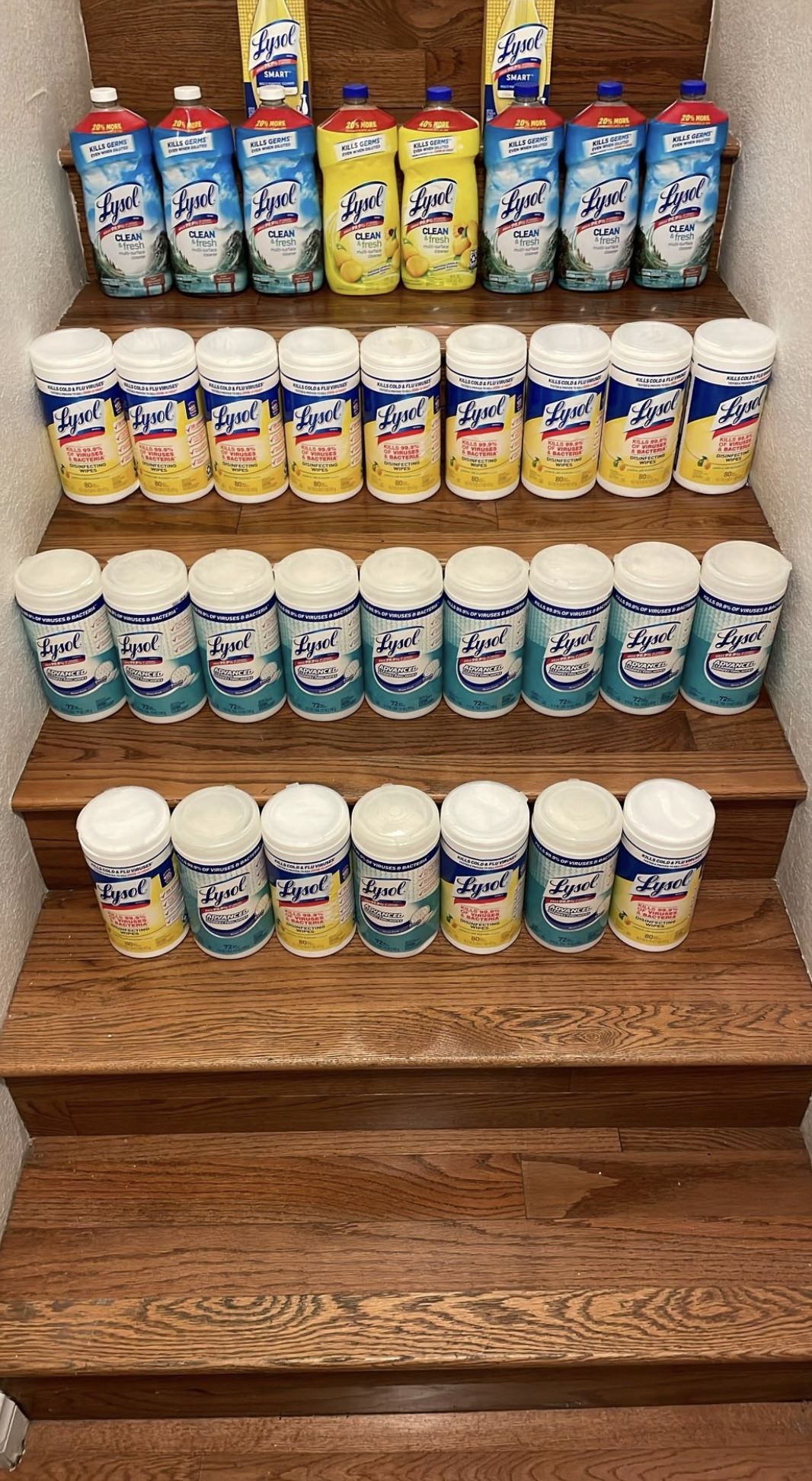Lysol Disinfectant Canister Wipes (x6 for $15)