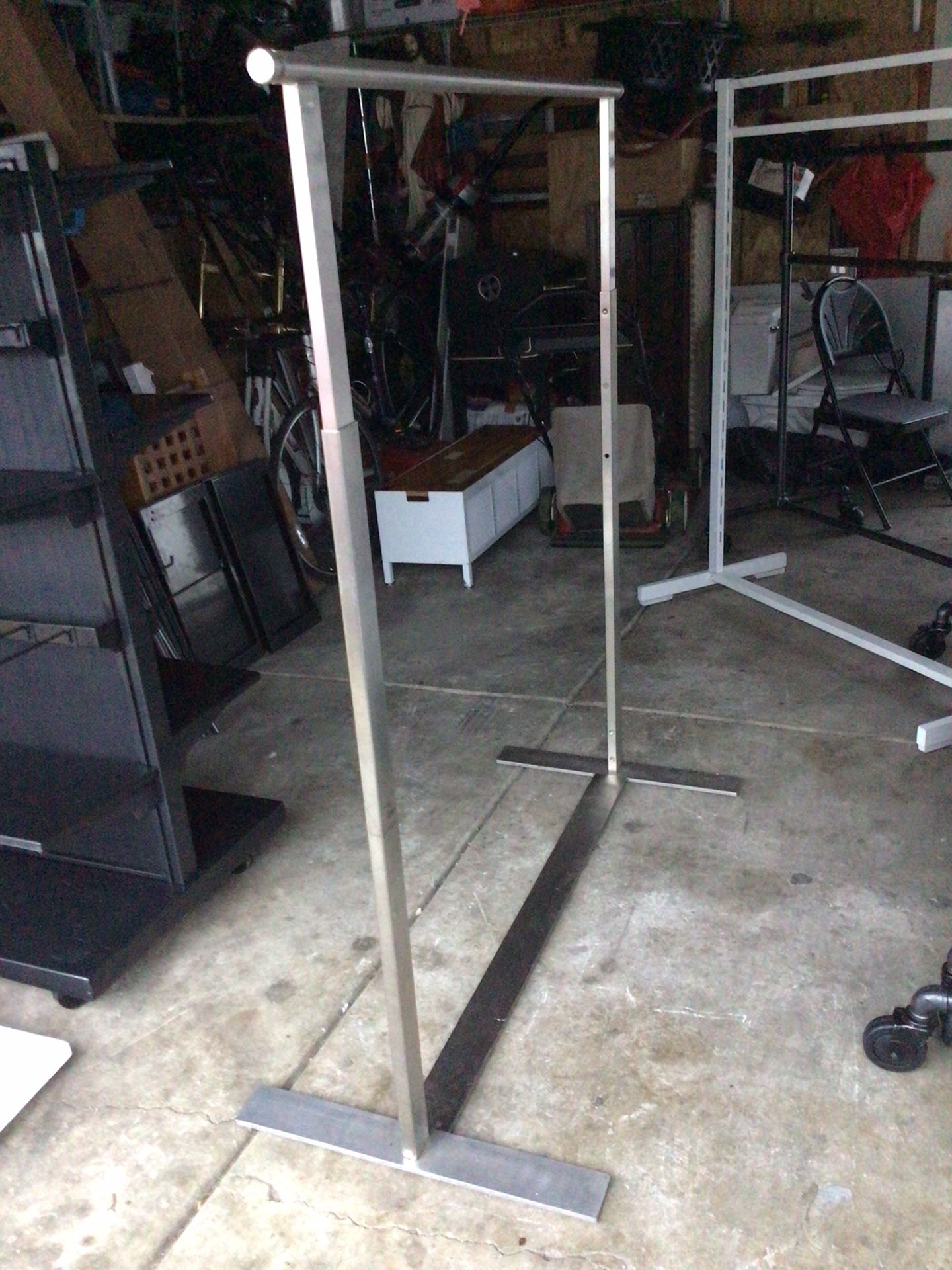 Heavy Duty Clothing Garment Rack…stainless Steel..