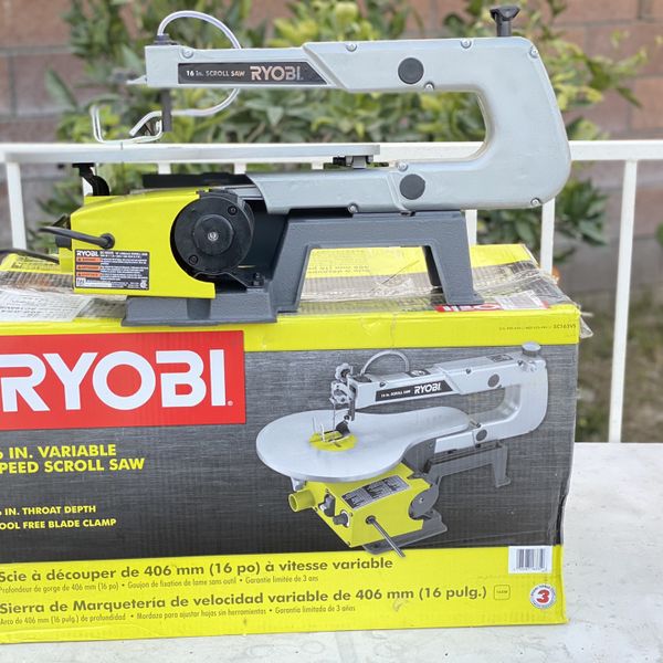 Ryobi 1 2 amp corded 16 in scroll saw for sale in bakersfield ca