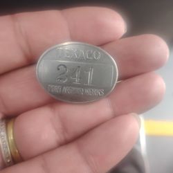 Texaco Employee Badge 
