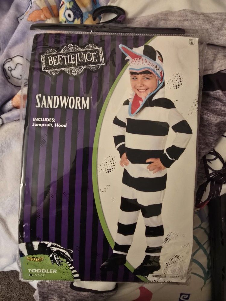 Beetlejuice Sandworm Costume