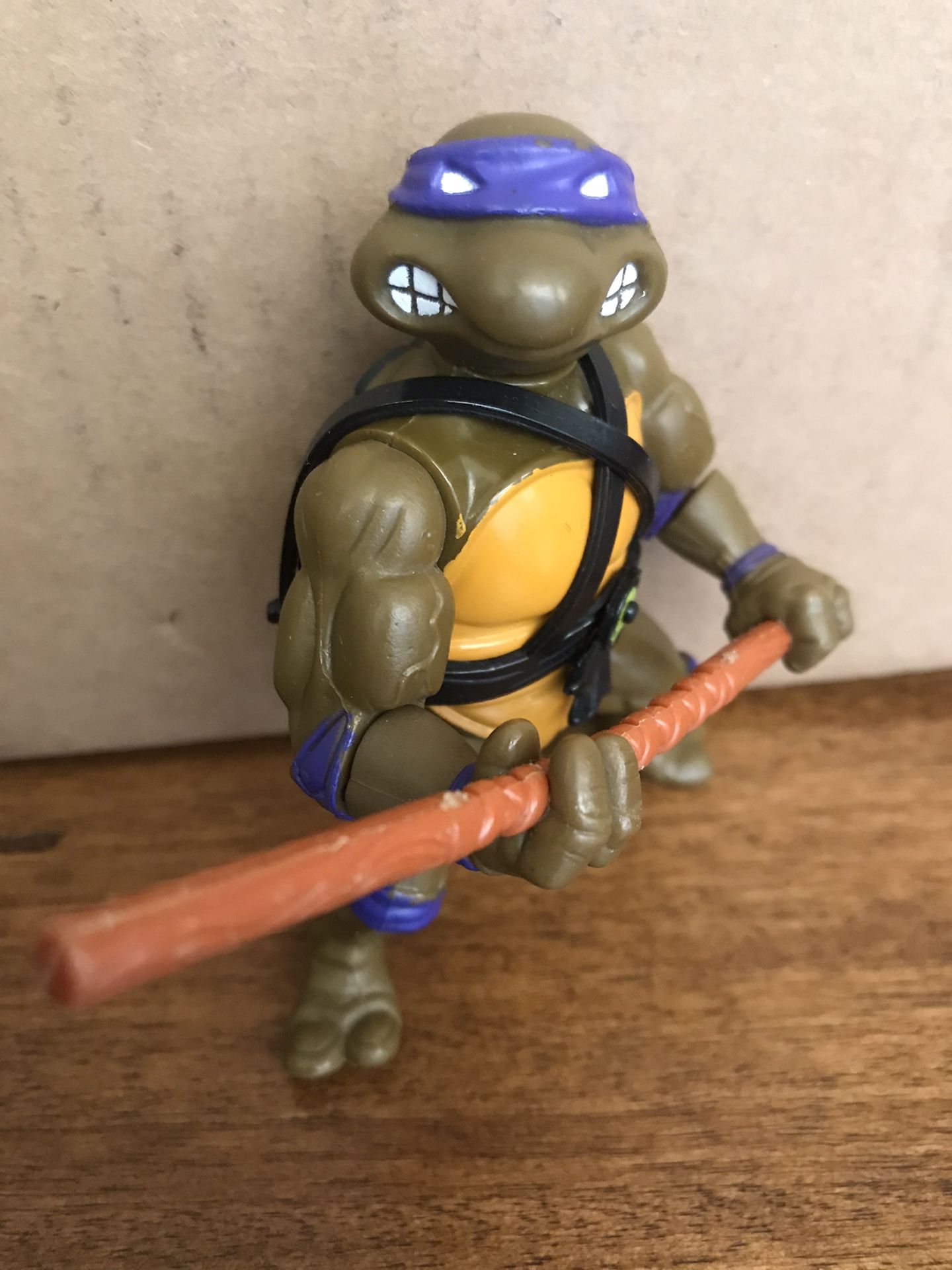 Vintage TMNT Teenage Mutant Ninja Turtles 1988 Donatello Action Figure