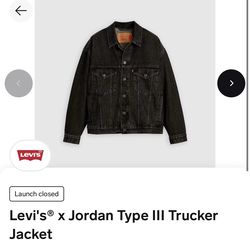Nike Jordan x Levi’s Type lll Trucker Jacket (Large )