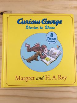 Curious George Stories to Share Margret H.A. Rey Hardcover Yellow Edition School
