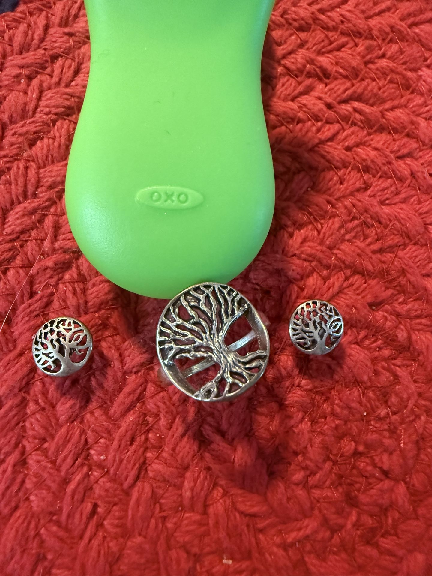 Tree Of Life Earring And Ring Set