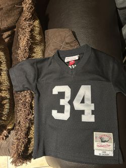 Bo Jackson Raiders Jersey For Infant 18 Months