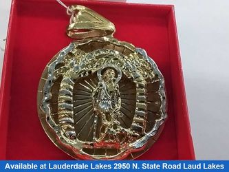 Religious Pendant - Yellow Gold 10k (.417) 64.2 grams