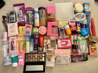Bunch of new makeup and beauty items