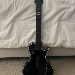 Xbox 360 Guitar Hero Wireless Controller Gibson Les Paul - Black