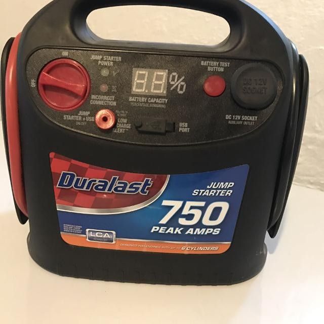 Duralast 750 amp Jump Starter