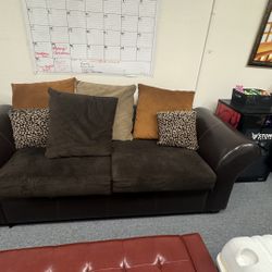 Comfy Couch With Pillows 