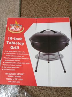 Barbecue Chef Tabletop Grill