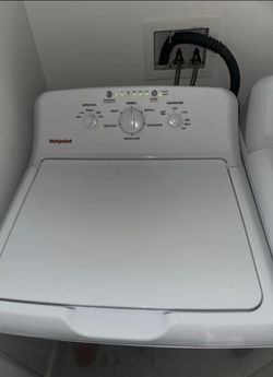 GE Hotpoint washer and dryer