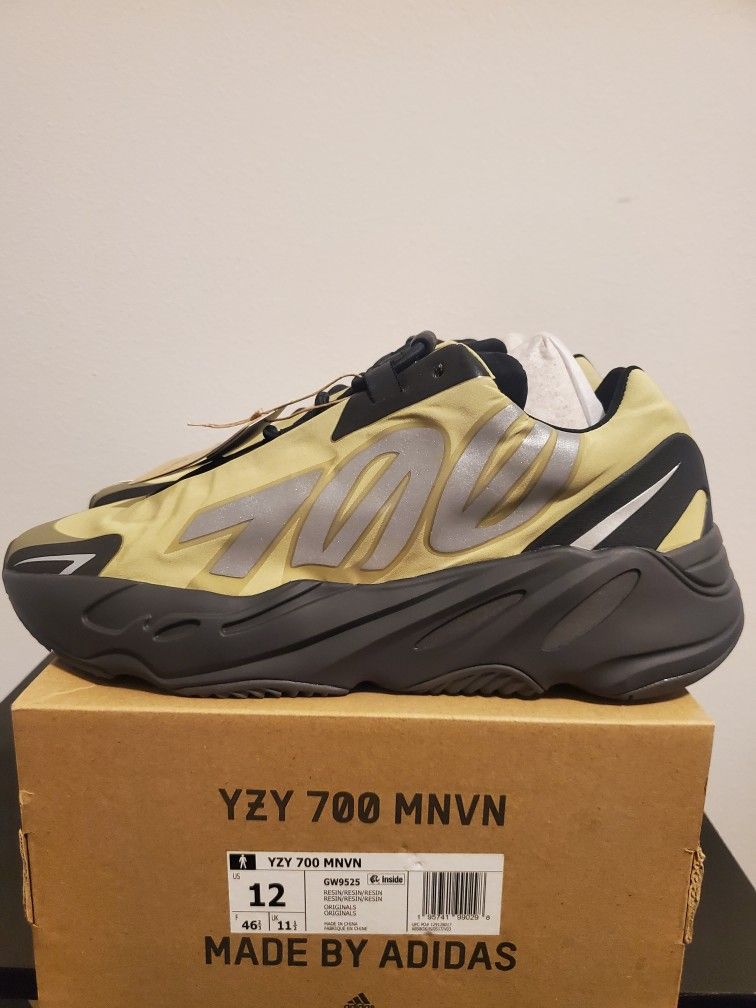 Adidas Yeezy 700 MNVN "Resin" Size 12