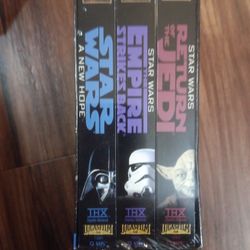 New Unopened Star Wars Trilogy  VHS $15 OBO 