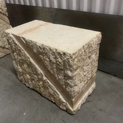 Stone End Table 