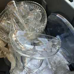 Crystal Punch Bowl