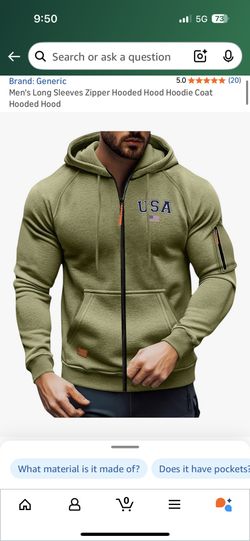 Men’s XL USA Jacket