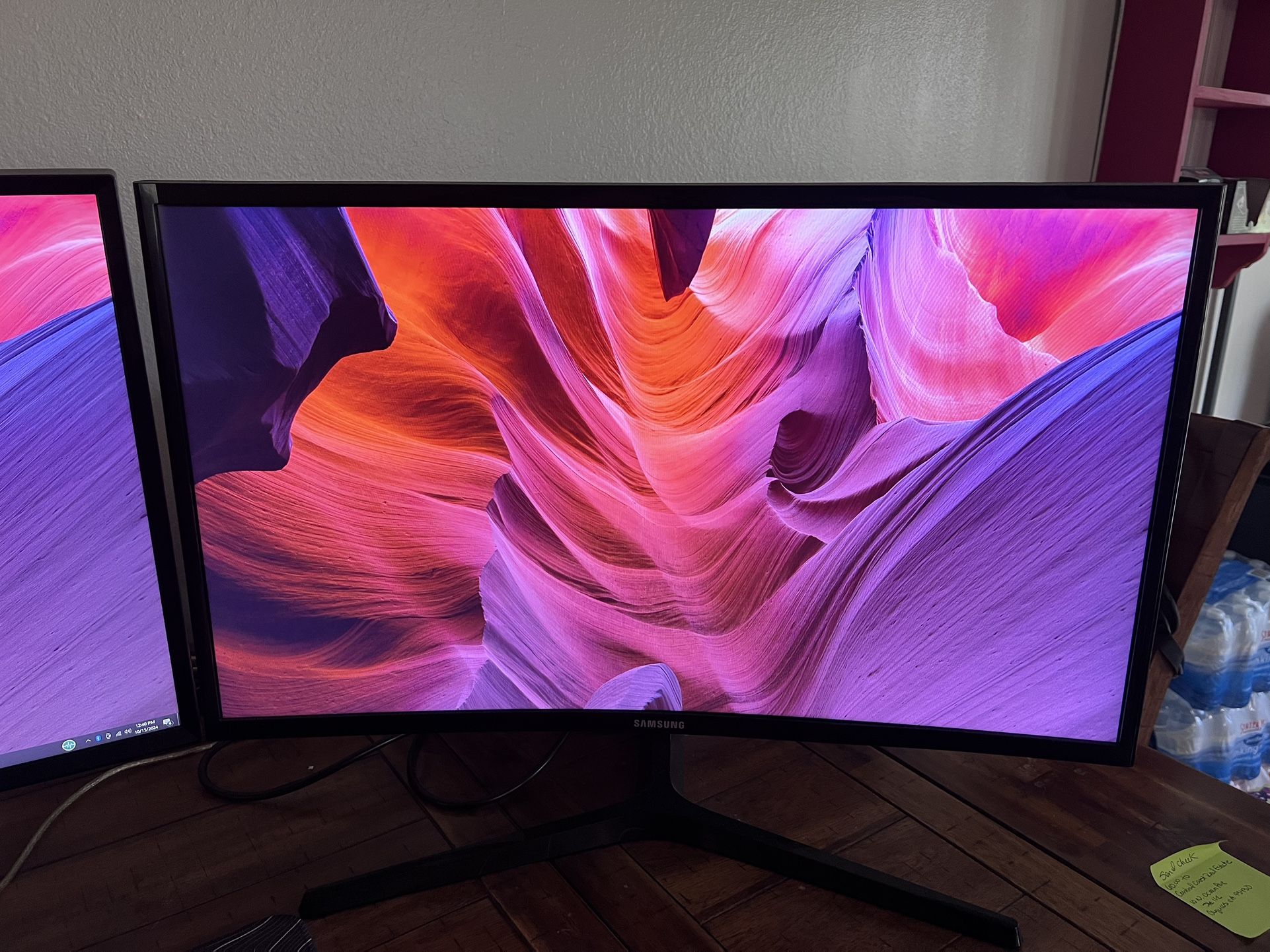 Samsung 27” CF39 series curved 1080p monitors