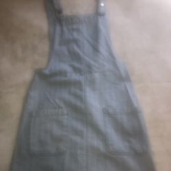 FOREVER 21 Jeans Overalls dress for young- women / vestido Overol de mezclilla para joven- mujer size S/CH