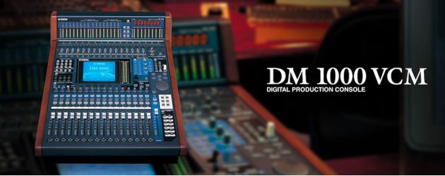 Yamaha DM 1000 with meters