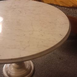 Vintage Authentic Italian Marble Table