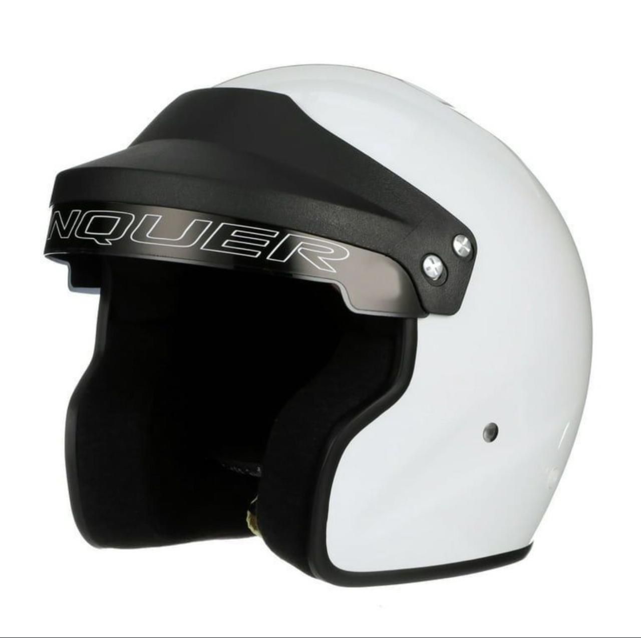 SA2020 Approved Open Face Auto Racing Helmet Conquer Snell