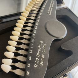 Teeth Whitening - Shading Chart 