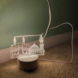 Beautiful Led Islamic Table Decor With Usb Cable. (adapter Not Included) (MUST SELL TODAY)