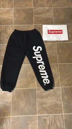 Supreme Black Sweatpants