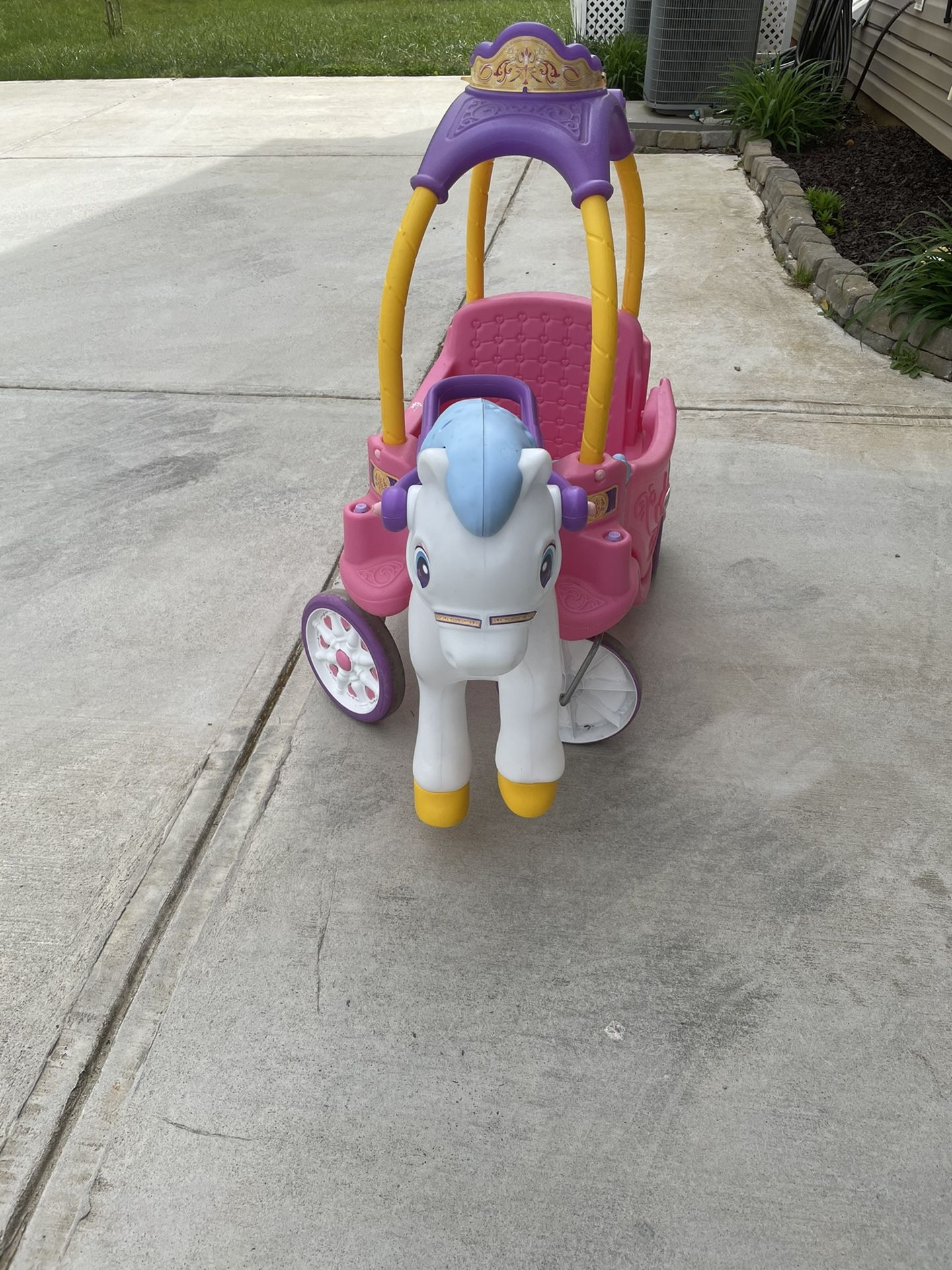 Princess Carriage Toddler Car