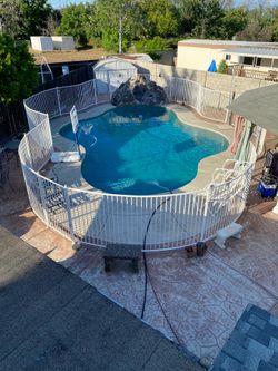 Complete Iron Pool Fence 100 X 5 Feet’s