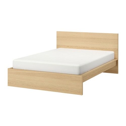 FREE - IKEA full size malm bed frame (wood frame only)