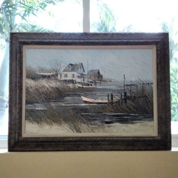 Albert Swayhoover, Original Signed Coastal Art