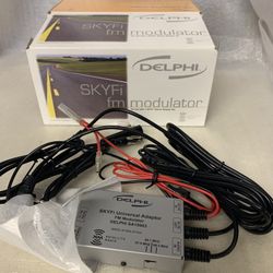 Delphi SA10003 SKYFi FM Modulator XM Satellite Radio Auto Adapter Adaptor Car