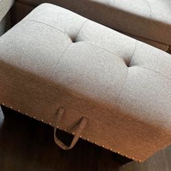 Grey Ottoman New 
