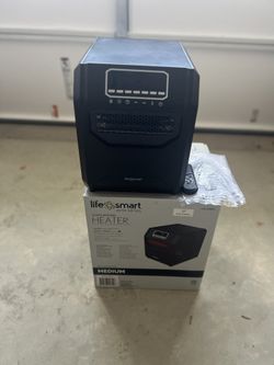 Lifesmart Infrared Indoor Electric Space Heater with Remote