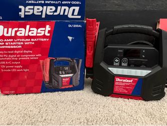 Duralast 1200 AMP jump starter