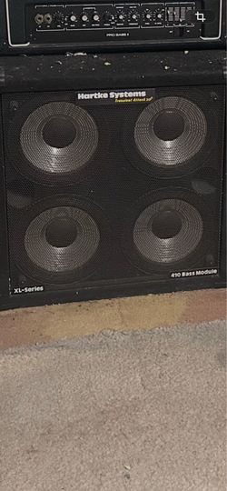 Hartke XL Series 410 Bass Cabinet (4x10) – Great Condition